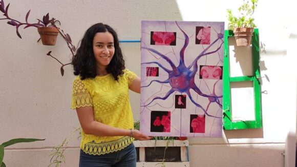 Tercer premio en el concurso Regional de Dibujo para la Asociación Pro Salud Mental “Nueva Luz”