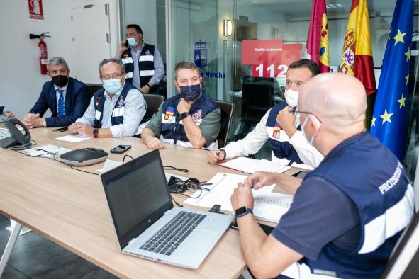 El Gobierno regional pone todos los medios a su alcance a disposición de los municipios más afectados por las fuertes lluvias