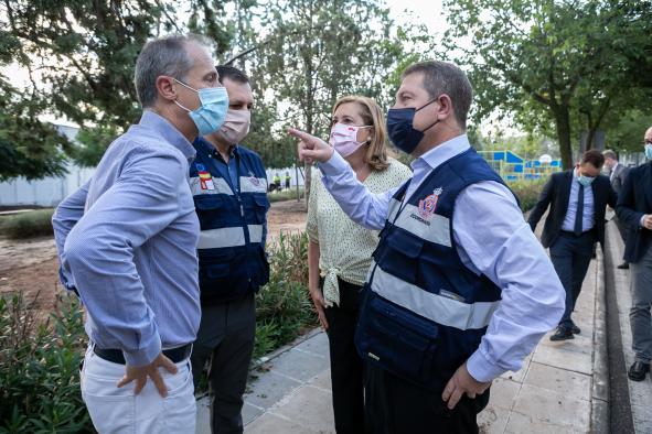El Gobierno regional moviliza al Plan Infocam para paliar los efectos causados por el temporal DANA en Castilla-La Mancha