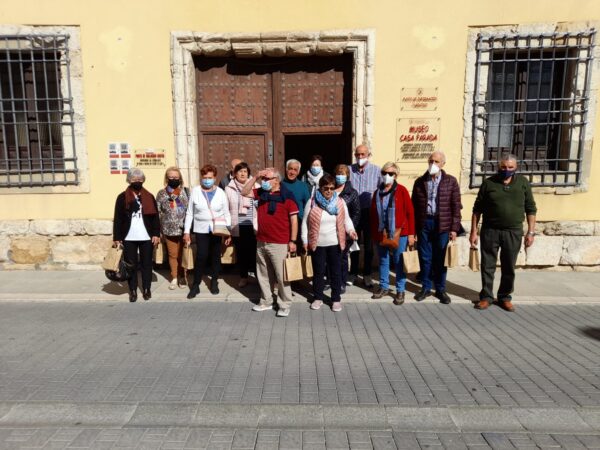 Un grupo de excursionistas de Salas de los Infantes de Burgos ha visitado hoy Tarancón