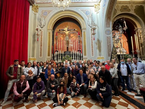 La Hdad. Ntro. Padre Jesús Nazareno de Tarancón ha viajado a Málaga este fin de semana visitando las imágenes y cofradías más emblemáticas de la ciudad