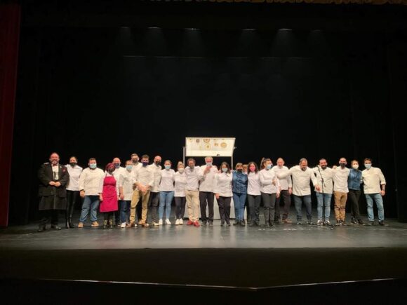 Nuevo éxito en el Showcooking organizado por los chef taranconeros (Euro toques CLM) benéfico, en favor de los damnificados de la Palma