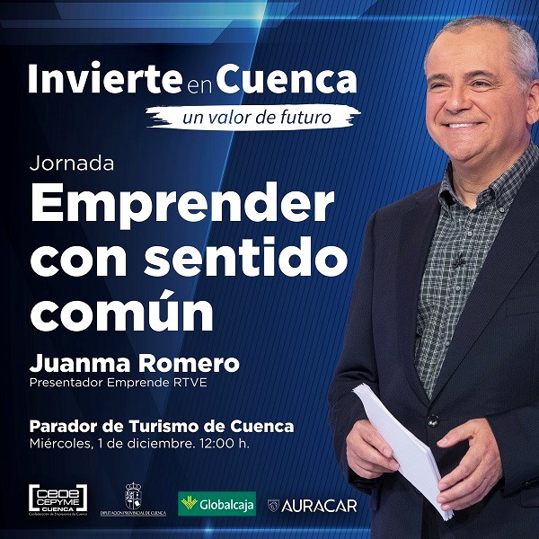 Invierte en Cuenca organiza el próximo miércoles la jornada «Emprender con sentido común»
