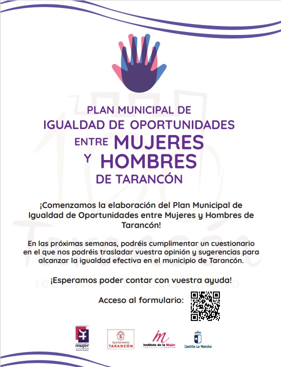 Tarancón abre un proceso de participación ciudadana para la elaboración del Plan Municipal de Igualdad