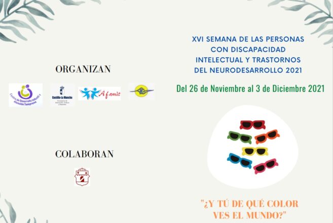 Afamit de Tarancón celebra la XVI Semana de las personas con discapacidad intelectual del 26 de noviembre al 3 de diciembre