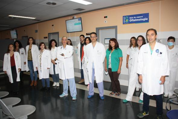 El Servicio de Oftalmología del Hospital Virgen de la Luz de Cuenca, reconocido con un certificado de humanización de la asistencia