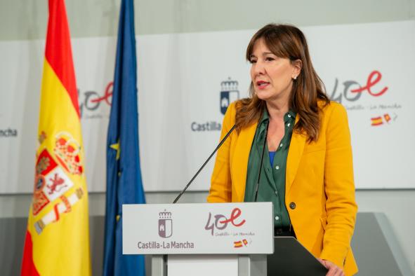 Castilla-La Mancha comienza la actuación de emergencia en el tramo de la CM-3203 entre Ayna y Elche de la Sierra que resultó afectado por el temporal