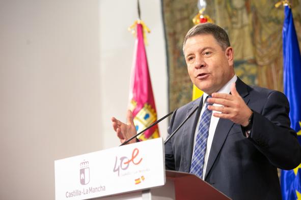 García-Page augura que los datos de empleo en la región relativos al mes de noviembre pueden ser “verdaderamente espectaculares”