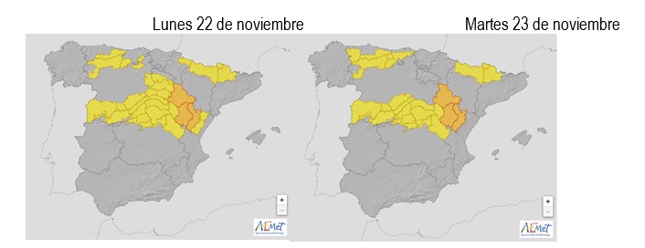 Ante la previsión de nevadas la Dirección General de Tráfico recomienda planificar el viaje y consultar el estado de circulación de las carreteras