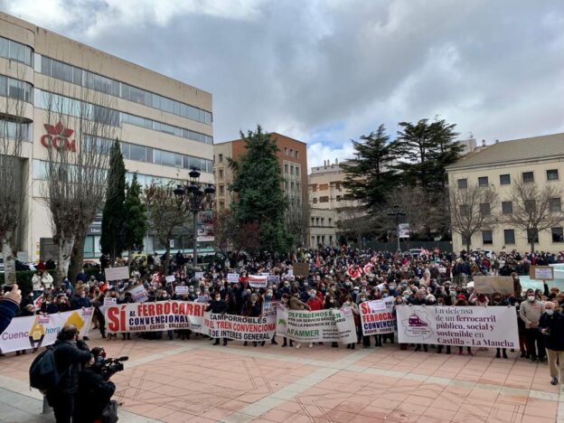 Manifiesto por Cuenca rechaza rotundamente las declaraciones del consejero de fomento de Castilla La Mancha sobre la manifestación en defensa del tren en Cuenca