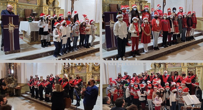 El Convento de los Padres Franciscanos acogía la tercera jornada del Certamen de Villancicos, con la participación de Alumnos del Colegio Melchor Cano y el Coro Franciscano