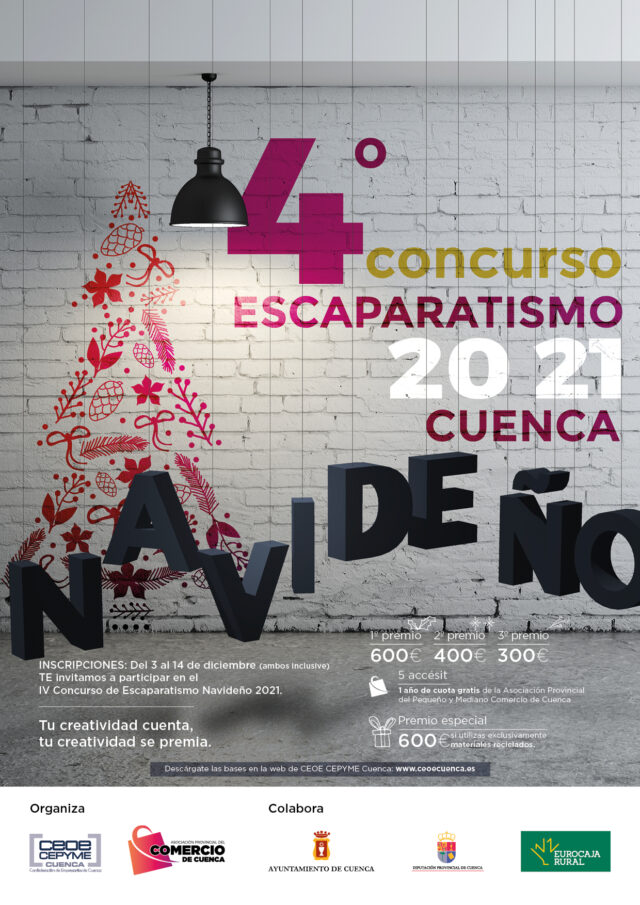 Nueva edición del concurso de escaparatismo navideño de la Asociación Provincial de Comercio