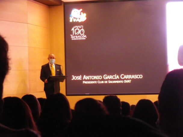Jose Antonio García Carrasco, presidente del SVAT., pide a las Administración apoyo para poner en marcha en Tarancón, un Centro de Formación de Deporte y llevar a cabo cursos de tecnificación de Salvamento y Socorrismo, poniendo al club a disposición  para su gestión
