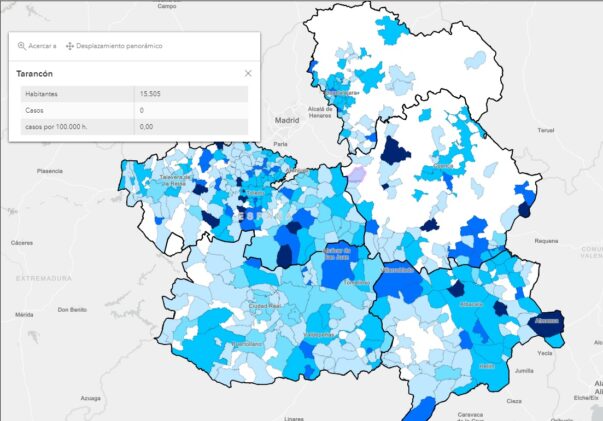 Tarancón se encuentra libre de casos Covid en la semana del 29 de noviembre al 5 de diciembre, según los datos facilitados hoy por sanidad