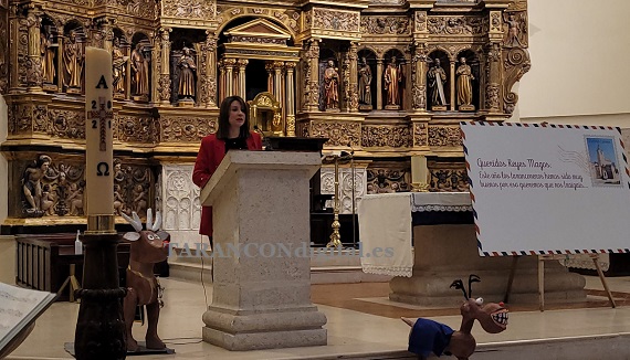La magia, e ilusión de los más pequeños protagonizó el Pregón de Navidad que ofreció Jezabel Ruiz en Tarancón con el que se inicia de forma oficial la programación