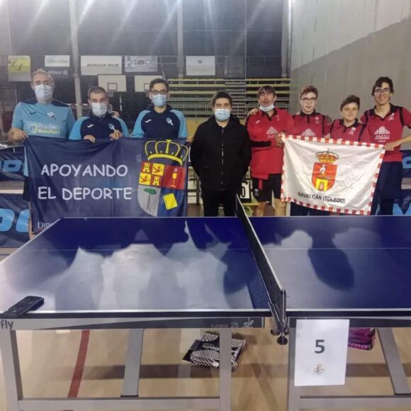 En Tomelloso, con dos victorias y tres derrotas, despide el año y finaliza la primera vuelta el Tenis de Mesa Tarancón, en las ligas Súper y Manchega
