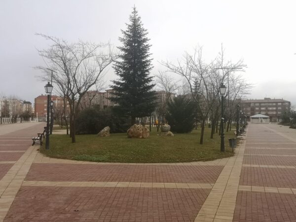 Tarancón cierra los parques públicos ante el aviso naranja por fuertes rachas de viento