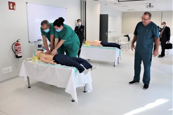 El Hospital Universitario de Toledo acoge un taller internacional de reanimación cardiopulmonar avanzado para personal sanitario