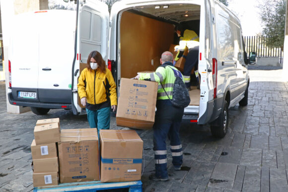 Castilla-La Mancha ha enviado esta semana más de 55.000 artículos de protección a los centros sanitarios