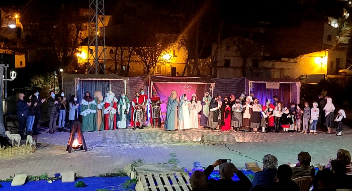 La Parroquia Ntra. Sra. de la Asunción realiza un Belén Viviente en el emblemático paraje del Caño