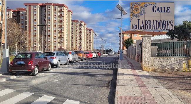 Hoy se ha abierto el nuevo tramo de calle «Labradores» que une la Avda. Pablo Iglesias con el Recinto Ferial en Tarancón