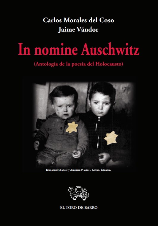 Este jueves 27 de enero se pone a la venta  «La Antología de la poesía del Holocausto» del taranconero Carlos Morales