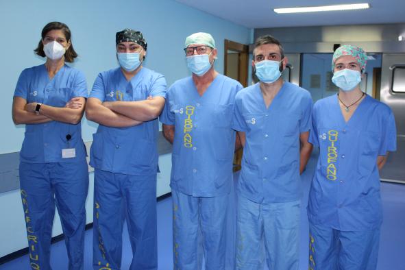 El Servicio de Cirugía Maxilofacial de la Gerencia de Atención Integrada de Albacete realiza una novedosa reconstrucción de mandíbula