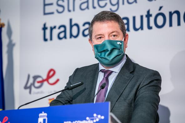 García-Page resalta la capacidad de pacto en la región y aplaude la estrategia de emprendimiento que alcanzará “a dos de cada tres autónomos”
