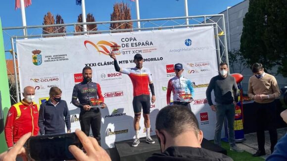 El ciclista Juan Carlos Fernández “Puma”, comienza el año encabezando la clasificación Máster 30 en la Copa de España BTT XCM