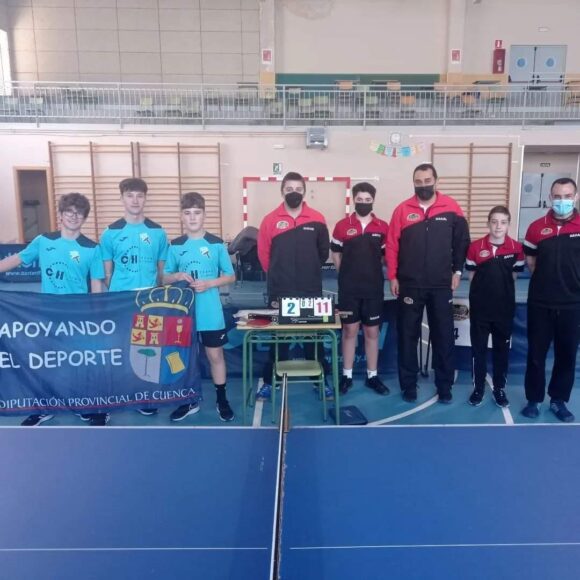 Con desplazamiento a Cuenca, iniciaba la segunda vuelta de la Liga Manchega de Tenis de Mesa Tarancón, primera jornada ademas del año 2022