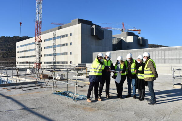 Las obras del nuevo Hospital Universitario de Cuenca superan el 71 por ciento de ejecución y en ellas trabajan más de 200 personas