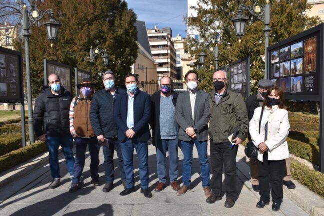 La Diputación de Cuenca inaugura un espacio expositivo en los jardines con la muestra Iconos Patrimoniales de la Provincia