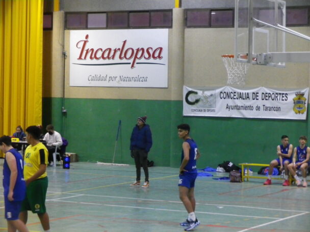 Solo el equipo infantil, asociado a la liga Regional Cadete. Ha logrado victoria este fin de semana en el baloncesto de Tarancón