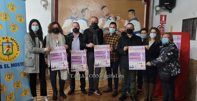 La Peña El Mosto de Tarancón organiza la I Marcha Día Internacional de la Mujer a favor de la lucha contra el cáncer