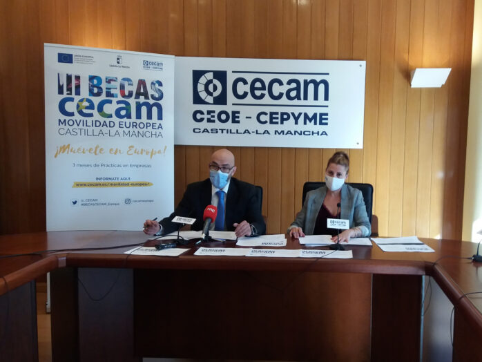 Ceoe Cepyme Cuenca anima a los jóvenes a participar en las III Becas Cecam de movilidad europea