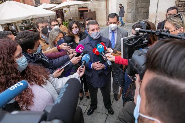 García-Page aplaude la Reforma Laboral del Gobierno de España y lamenta la actitud de “algunos diputados que no están a la altura del país”