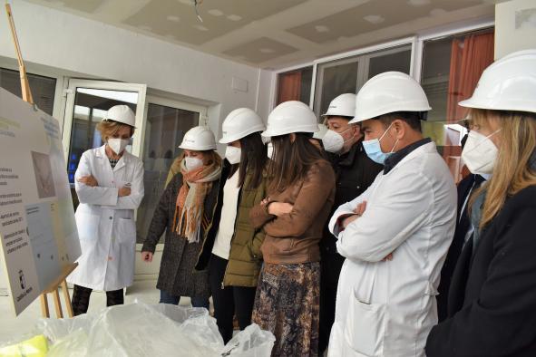 El Gobierno regional supervisa las obras de reforma de la residencia de atención a personas mayores ‘Las Hoces’ de Cuenca