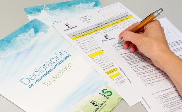Cerca de 9.000 personas están inscritas en el Registro de Voluntades Anticipadas de Castilla-La Mancha