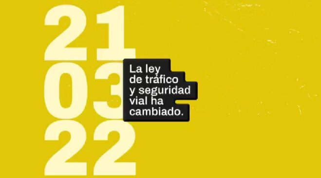 El lunes entra en vigor la nueva Ley de Tráfico y Seguridad Vial
