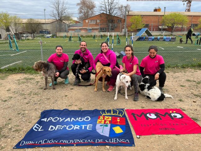 Cuatro del Club Agility Momo de Tarancón, participan en el Trofeo de Algete (Madrid) ante la jornada de liga de las “dos Castillas” que se disputará en Valladolid el próximo fin de semana