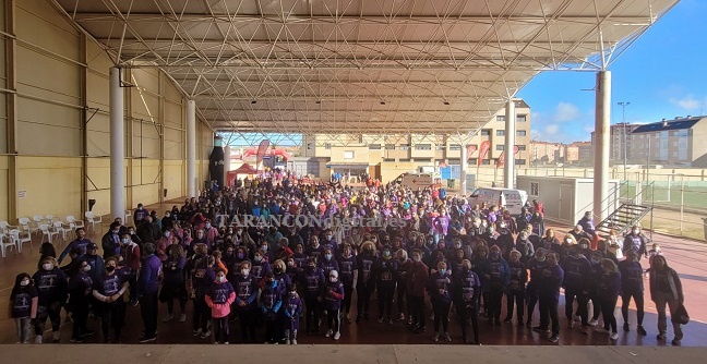 Éxito de participación en la I Marcha Día Internacional de la Mujer organizada por la Peña El Mosto de Tarancón