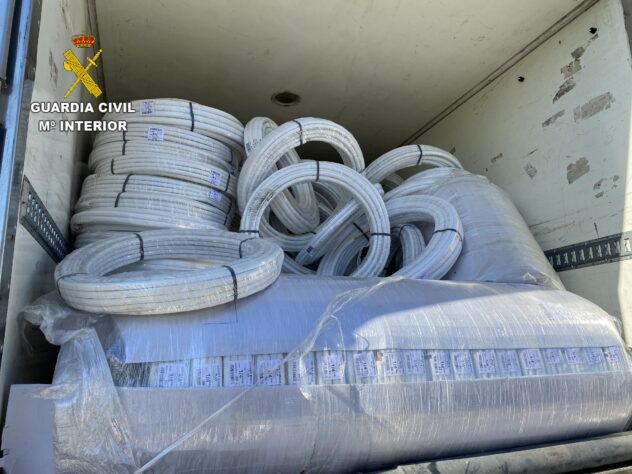 La Guardia Civil desarticula un grupo criminal especializado en robo de mercancía de camiones en Toledo, Cuenca y Madrid