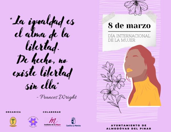 El Ayuntamiento de Almodóvar del Pinar presenta un amplio programa de actividades en la semana del Día Internacional de las Mujeres con motivo del 8 de marzo