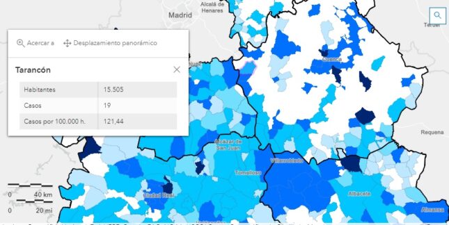 Tarancón sigue reduciendo su incidencia Covid y anota 19 nuevos contagios en la última semana