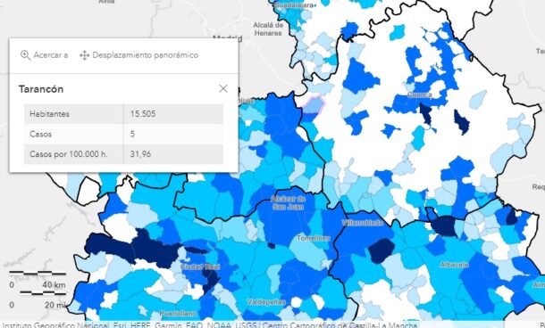 Tarancón registra 5 positivos por Covid en la semana del 6 al 13 de marzo