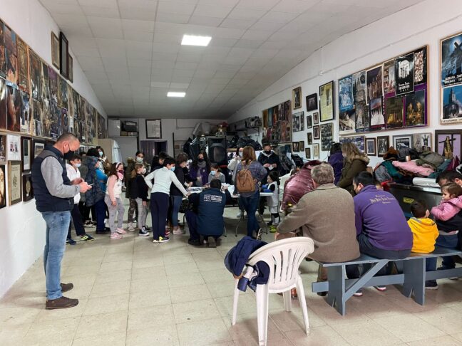 Éxito de participación en el I Taller Infantil Nazareno de Semana Santa en Tarancón
