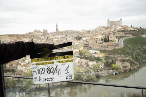 Castilla-La Mancha apoya el rodaje de ‘Que nadie duerma’, que se desarrolla en diferentes emplazamientos de la ciudad de Toledo