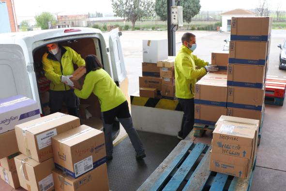 Castilla-La Mancha realiza un envío de más de 232.000 unidades de medicamentos a Ucrania