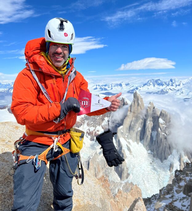 Castilla La Mancha resalta la figura de Pedro Cifuentes llevando el nombre de la provincia de Cuenca hasta el Fitz Roy