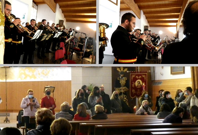 Primer concierto con el nuevo estilo de la Banda de Tambores y Cornetas Cristo del Amor